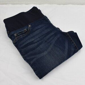 Levi's Baby Bump Skinny Jeans Size Small Color Blue Gently Used Condition‎